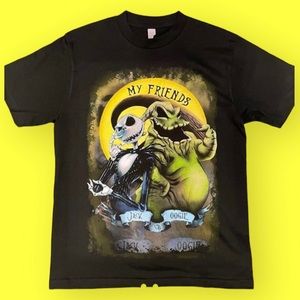 jack & oogie boogie tshirt for men